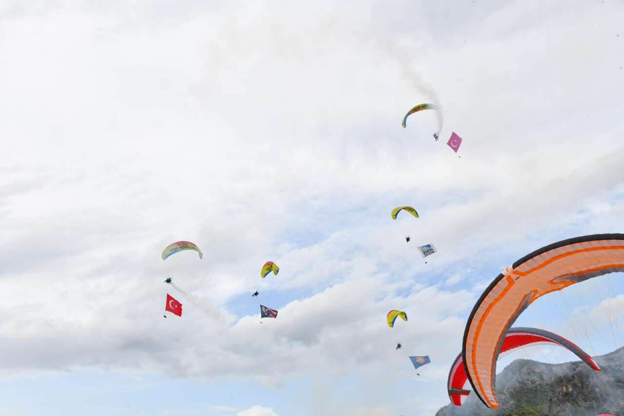 25. Uluslararası Ölüdeniz Hava Oyunları Festivali Görkemli Törenle Başladı 6